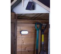 Smart Garden Solar Shed Light 50L White
