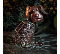 Smart Solar Scroll Dog Light-White LED