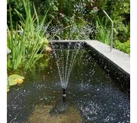 Smart Garden Solar Sunjet 300 Pond Fountain Water Feature Bird Bath 1M Fountain