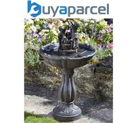 Smart Garden Solar Tipping Pail Garden Water Feature Fountain Bird Bath 1150110