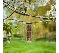 Smart Garden Squirrel Proof Wild Bird Peanut Feeder Metal Steel