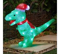 Smart Garden Three Kings 30cm Acrylic Inlit Ice Dino Light Up Christmas Decoration (2515048)