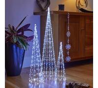 Smart Garden Three Kings 640 LED's Light Up Tree Cone Christmas Decoration - Cool White (2532068)