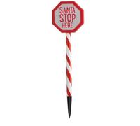 Smart Garden Santa Stop Here Stake Light