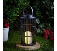 Smart Garden Urbane Solar Powered Lantern Large - Black