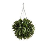 Smart Garden White Flower Artificial Topiary Ball