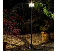 Smart Garden Solar Whitehall Post Bollard Super Bright Light Lamp Post 1.8 Meter