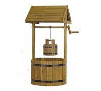 Smart Garden Woodland Wishing Well Planter Black