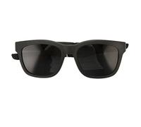 Smart Glasses, 110 MAh Battery, HD Microphone, Bone Conduction, Noise Reduction, Wireless Smart Sunglasses, Multifunction for Beach (Black)