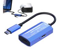 Smart Glasses Adapter - USB C AR Glasses Hub - Portable 100W Charger, Support 4K@60Hz, Plug and Play Adapter for Playing Game Watching Movie