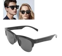 Smart Glasses, AI Smart Bluetooth Sunglasses Built in Microphone and Speaker, UV400 Protections Outdoor Sports Sunglasses with Music and Call Control for Women and Men