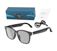 Smart Glasses - AI Translation Glasses | Music Playback Real-Time Translating Eyeglasses Electronics Supports 144 Languages For Working, Traveling, Meeting, Fishing