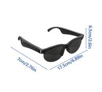 Smart Glasses, Ai Wireless Translation, 17.5x6.5x7cm, Language Interpreter Eyewear, Travel Reading Smart Device, Lightweight Comfort Design, For Business Education Communication