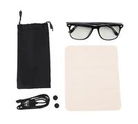 Smart Glasses, Automatic Identification and Translation Bluetooth Glasses Ip65 Rainproof Design Translator Glasses Efficient Magnetic Charging Ai Glasses for Men Women