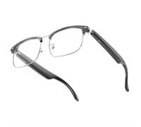 Smart Glasses Bluetooth 5.3 with Hi-Fi Audio & Voice Control,Blue Light Blocking Gold Frame-Lightweight 30g,6H Playtime,IPX4 Glasses for IOS Android, Driving Hiking