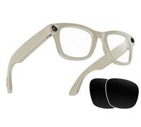 Smart Glasses Camera Recording Video 1080P 8MP Camera Audio AI Translation Open Ear Music Dual Microphone Sport Outdoor Bluetooth Glasses for Men Women with Blue Light Filter & Polarized Lenses