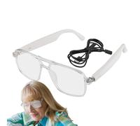 Smart Glasses for Men, Smart Glasses with Ai, Intelligent Stylish Eyewear with Lightweight Design for Language Reading Usage