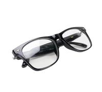 Smart Glasses with AI, Bluetooth Glasses with 144 Translation, Blue Light Filtering Lenses, IP65, Multifunctional Smart Sunglasses for Men Women (Black Frame)