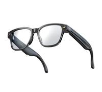 Smart Glasses with Camera and Bluetooth and Translate, AI Chat Translation, Open Ear Audio, Outdoor Sport Real Time Voice Bluetooth Smart Sunglasses for Travel Meetings (White-1)