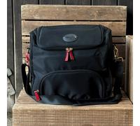 Smart Grooming Burghley Show and Stable Bag - Black with Red Tabs