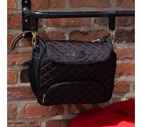 Smart Grooming Burghley Show and Stable Bag - Quilted Black and Red