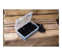 Smart Grooming Silicone Plaiting Bands - Pack of 1000 - Black