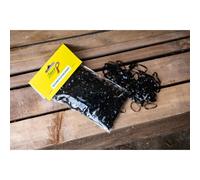 Smart Grooming Silicone Plaiting Bands - Pack of 500 - Black