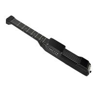 Smart Guitar 12 Fret - Easy Playability for Beginners & Practice, Black