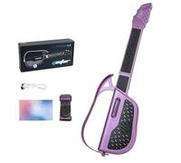 Smart Guitar, Stringless LED Light Guide Foldable Electric Guitar with Built-in Automatic Chord Mode, Portable for Adults & Family, Ideal for Outdoor Parties and Stage Performances