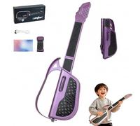 Smart Guitar - Stringless Smart Guitar with Strap,Foldable Travel Backing Guitarra,Electric Guita-r for Kids Ages 3-5,Toy G-uitar Musical Instruments for Boys Girls Teens Adults Beginners