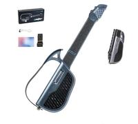 Smart Guitar - Stringless Smart Guitar with Strap,Foldable Travel Backing Guitarra,Electric Guita-r for Kids Ages 3-5,Toy G-uitar Musical Instruments for Boys Girls Teens Adults Beginners