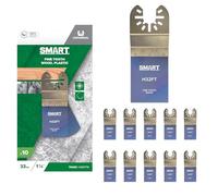 Smart H63FT10 Trade 63mm Fine Tooth Multi-Tool Saw Blades - Pack of 10