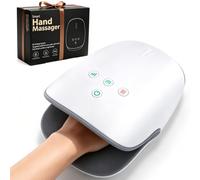 Smart Hand Massager with Heat Compression Individual Fingers, Cordless & Portable Hand Massager for Arthritis and Carpal Tunnel Finger Massager for Arthritis, Carpal Tunnel & Hands Pain Relief