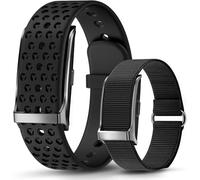 Smart Health Wristband, All-Day Continuous Monitoring, Heart Rate Tracking, Improve Sleep, Wearable Activity & Fitness Tracker, 120+ Sports Modes, 60-Day Battery, with Free App, 2 Bands Included