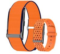 Smart Health Wristband, Bluetooth Connected Wearable Fitness Tracker, 1ATM Water Resistant, Tracks Heart Rate/Blood Pressure/SpO2/Sleep/Steps,127 Exercise Modes,2 Bands (Orange)