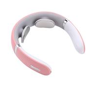 Smart Heated Neck Massager, Wireless Electrode Necks Device, Rechargeable Tens Body Massager with 6 Mode Pulse System, Neck Machine with Heat Function Design, Relief Massage for Home Use