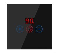 Smart Heater Timer Switch, 20A for TUYA for WIFI Smart for IMMERSION Heater Timer Switch, Wall Mounted, Touch Screen for Boiler, Electrical Appliance(black)