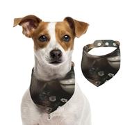 Smart Hedgehog Pet Scarf Dog Bandanas Spring Summer Soft Cotton Puppy Scarfs Adjustable Accessories for Small Medium Large Girl Boy Pup Medium