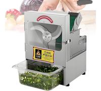 Smart Home,150 KG/H Electric Vegetable Slicer,Vegetable Slicing Cutting Machine,200W Commercial Scallion Slicer,1.3-45 mm Adjustable Thickness,Spring Onion Chopper B