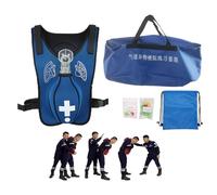 Smart Home,Anti-Choking Trainer Vest,Anti Choking Trainer with Back Slap,Airway Obstruction Simulation Training Wearing Vest,Heimlik Practice Training Model Education,Blue-Children