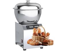 Smart Home,Commercial Dough Mixer, Dual Rotating Dough Kneading Machine with Food-grade Stainless Steel Bowl, Lid& Timer, Electric Spiral Mixer for Restaurant Bakery Pizzeria 8kg