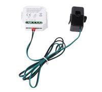 Smart Home Energy Monitor with Single Phase Clamp Electricity Meter, Real Time Monitoring TUYA smart APP Control, Home Power Monitor Solar Network Metering