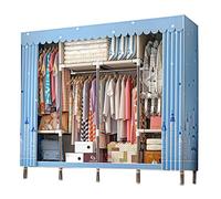 Smart Home,Fabric Clothes Closet Storage Organizer for Bedroom - Wardrobe Portable Canvas Shelves, Fabric Wardrobes