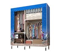 Smart Home,Fabric Clothes Closet Storage Organizer for Bedroom - Wardrobe Portable Canvas Shelves, Fabric Wardrobes