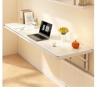 Smart Home,Folding Wall Mounted Table Fold Down Shelf for Study, Work, Bedroom, Kitchen - Space Saving Wall Desk for Living Room - Foldable Drop Down