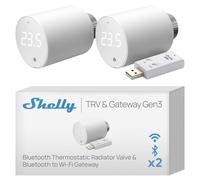 Smart Home Shelly Plug & Play ``2x Blu TRV & Blu Gat NEW