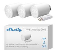 Smart Home Shelly Plug & Play ``3x Blu TRV & Blu Gat NEW