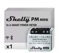 Smart Home Shelly Relais Plus PM Mini Gen. 3 WLAN BT Unterp NEW