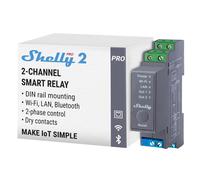 Smart Home Shelly Relais Pro 2 WLAN LAN Max. 25A 2 Kan?¤le NEW