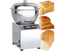Smart Home,Stainless Steel dough mixer, Commercial Spiral Kneading Machine for Pizza & Bread Dough - Automatic kneading Machine with Dual Rotation, Visible Lid & 30min Timer 5kg